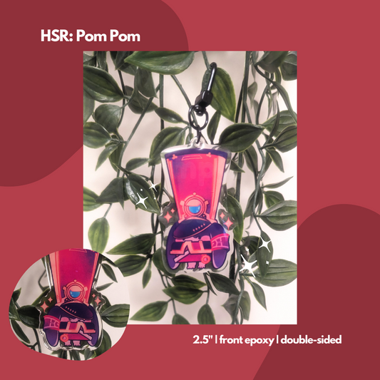 HSR: Pom Pom | Keychain Charm