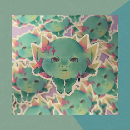 Cursed Shrek | Vinyl Stickers